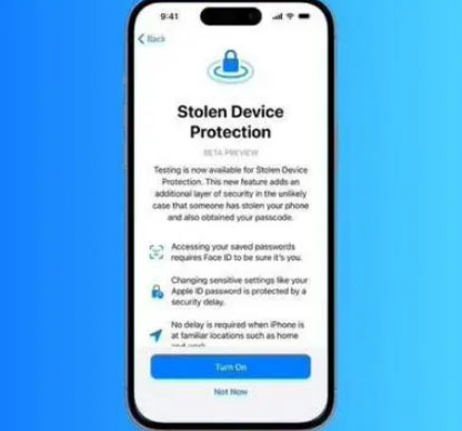 路北苹果授权维修店分享被盗设备保护功能开启方法 