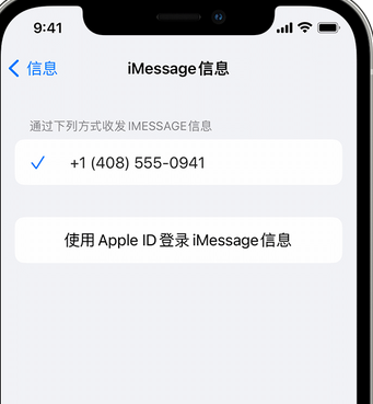 路北apple维修iPhone上无法正常发送iMessage信息 